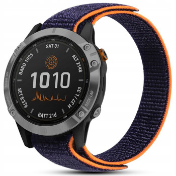 Ремінець Epik Nylon для смартгодинників Garmin Tactix 8 47mm / Instinct E 45mm / Fenix E 47mm, 22mm