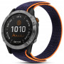 Ремінець Epik Nylon для смартгодинників Garmin Tactix 8 47mm / Instinct E 45mm / Fenix E 47mm, 22mm чорний