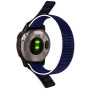 Ремінець Epik Nylon для смартгодинників Garmin Tactix 8 47mm / Instinct E 45mm / Fenix E 47mm, 22mm чорний