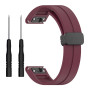 Ремінець Silicone Middle Line для Garmin Instinct 3 45mm / E 45mm з магнітною защіпкою, 22mm