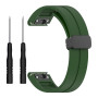 Ремінець Silicone Middle Line для Garmin Instinct 3 45mm / E 45mm з магнітною защіпкою, 22mm