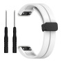 Ремінець Silicone Middle Line для Garmin Instinct 3 45mm / E 45mm з магнітною защіпкою, 22mm