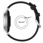 Ремінець Silicone для смартгодинника Garmin Lily 2 / 2 Active з металевою застібкою білий