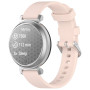 Ремінець Silicone для смартгодинника Garmin Lily 2 / 2 Active з металевою застібкою білий