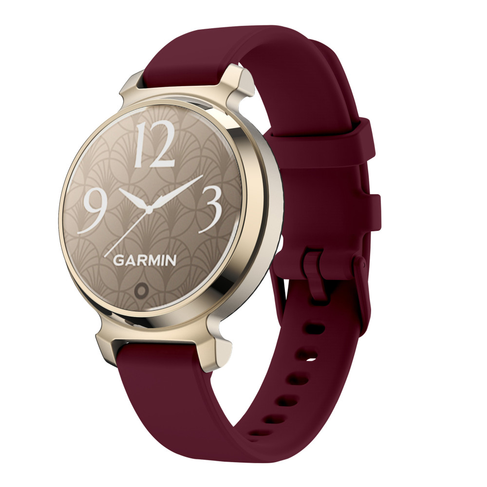 Ремінець Silicone для смартгодинника Garmin Lily 2 / 2 Active бордовий