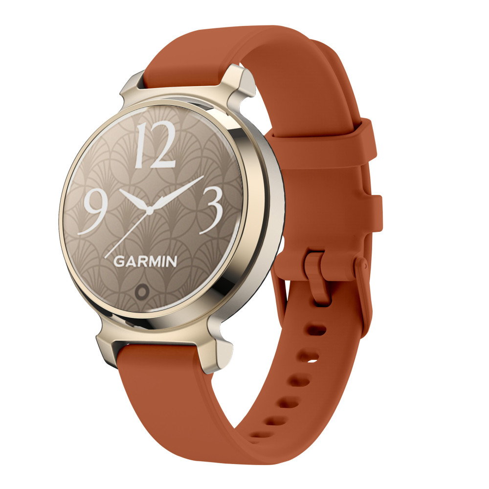 Ремінець Silicone для смартгодинника Garmin Lily 2 / 2 Active коричневий