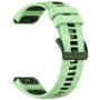 Ремінець Sport Silicone Dual Color для Garmin Fenix 8 51mm / Tactix 8 51mm, 26mm​​ сірий з оранжевим