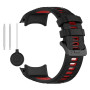 Ремінець Sport Silicone Dual Color для Garmin Tactix 8 47mm / Instinct E 45mm / Fenix E 47mm зі шпилькою чорний з синім
