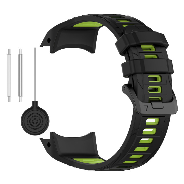 Ремінець Sport Silicone Dual Color для Garmin Tactix 8 47mm / Instinct E 45mm / Fenix E 47mm зі шпилькою