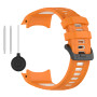 Ремінець Sport Silicone Dual Color для Garmin Tactix 8 47mm / Instinct E 45mm / Fenix E 47mm зі шпилькою чорний з синім