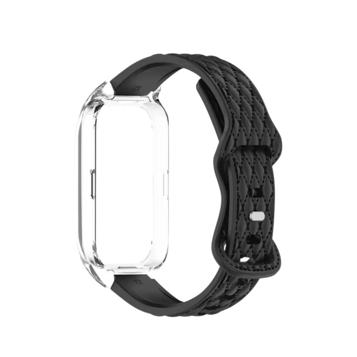 Ремінець з чохлом Silicone Lingge для Huawei Band 11 / 11 Pro