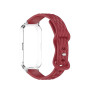 Ремінець з чохлом Silicone Lingge для Huawei Band 11 / 11 Pro чорний