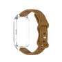 Ремінець з чохлом Silicone Lingge для Huawei Band 11 / 11 Pro чорний