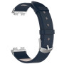 Элегантный кожаный ремешок для Huawei Band 8 с классической защелкой черный