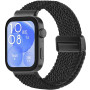 Ремінець Nylon Textile для смартгодинників Huawei Fit 3 / Fit 4 / Fit 4 Pro, 20mm фіолетово-бежевий