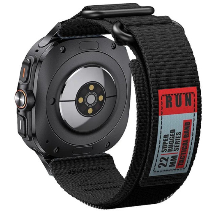 Ремінець Nylon Run для смартгодинників Amazfit Bip Max з універсальним кріпленням, 22mm 