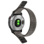 Ремінець Epik Nylon для смартгодинників Polar Pacer Pro / Ignite 3, 20mm синій з оранжевим