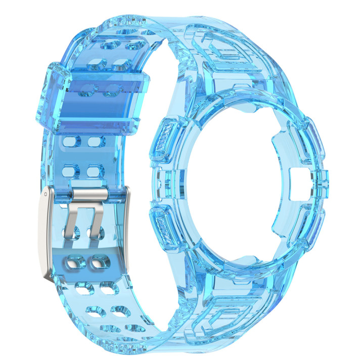 Ремешок Color Transparent с чехлом для Samsung Galaxy Watch4 / Watch5 40mm