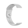 Ремешок Silicone для смарт-часов Samsung Galaxy Watch4 Classic 46mm (22mm) синий