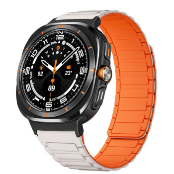 Ремінець Silicone Magnetic для смартгодинників Samsung Galaxy Watch8 / Watch8 Classic