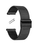 Ремінець Milanese Fix для смартгодинників Haylou Watch 3 / Solar Lite 2 з металевою застібкою, 22mm