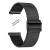 Ремінець Milanese Fix для смартгодинників Haylou Watch 3 / Solar Lite 2 з металевою застібкою, 22mm