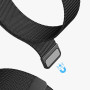 Ремешок Milanese Magnetic для смартчасов Garmin Forerunner 570 47mm / Venu 4 45mm, 22мм