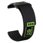 Ремінець Nylon Run для смартгодин Xiaomi Watch S4, S3, S1, S1 Pro, S1 Active з універсальним кріпленням, 22mm