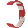 Елегантний шкіряний ремінець для Garmin Lily 2 / 2 Active з класичною защіпкою червоний