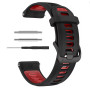 Ремінець Silicone Dual Color для смартгодинників Garmin Forerunner 970, 22mm