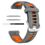 Ремінець Silicone Dual Color для смартгодинників Garmin Forerunner 970, 22mm