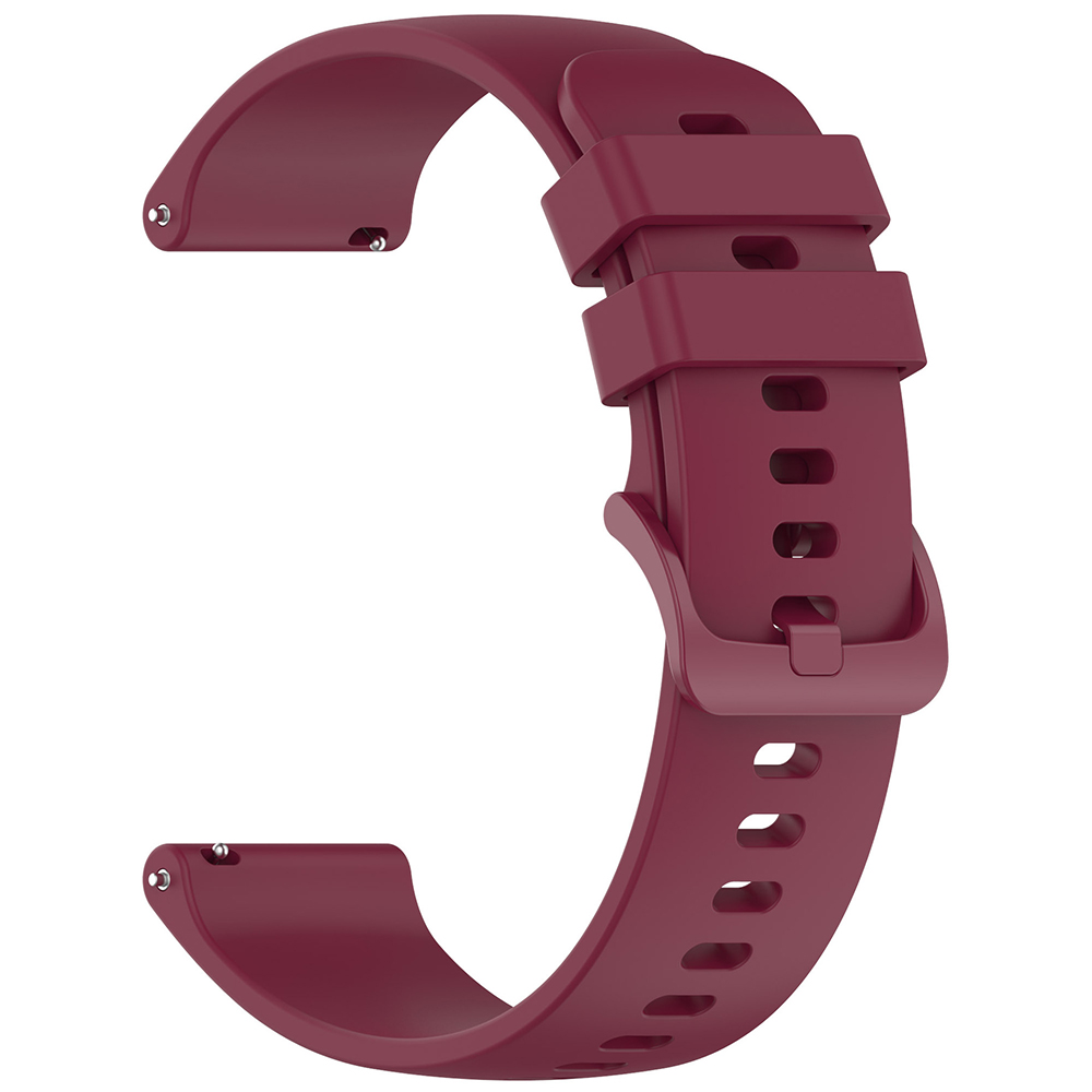 Ремешок Silicone для Garmin Venu X1, 22mm бордовый