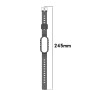 Ремешок Glacier Armor для смарт-часов Xiaomi Mi Band 8 с металической застежкой