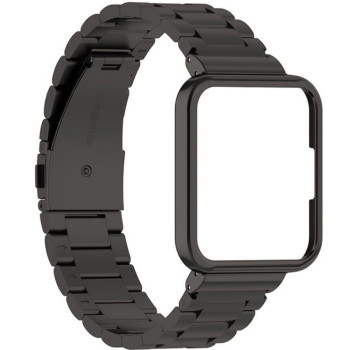 Металевий ремінець із чохлом Metal Classic для Xiaomi Redmi Watch 2 lite