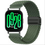 Ремешок Textile Elastic для смарт-часов Amazfit T-Rex 3 / GTS 4 / GTS 3 / GTR 4, 22mm зеленый