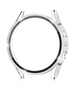 Захисний чохол зі склом для Samsung Galaxy Watch 7 44mm з камінчиками