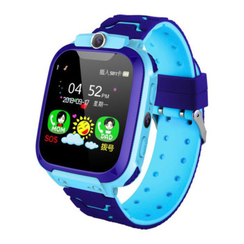 Детские умные часы Kids SM Q12B LBS IP67 350mAh, Blue