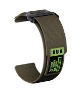 Ремешок Nylon Run для смарт-часов OnePlus Watch Lite с универсальным креплением, 22mm