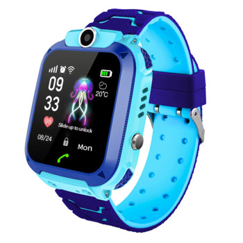 Детские умные часы Smart Watch XO H100 с GPS трекером, Blue