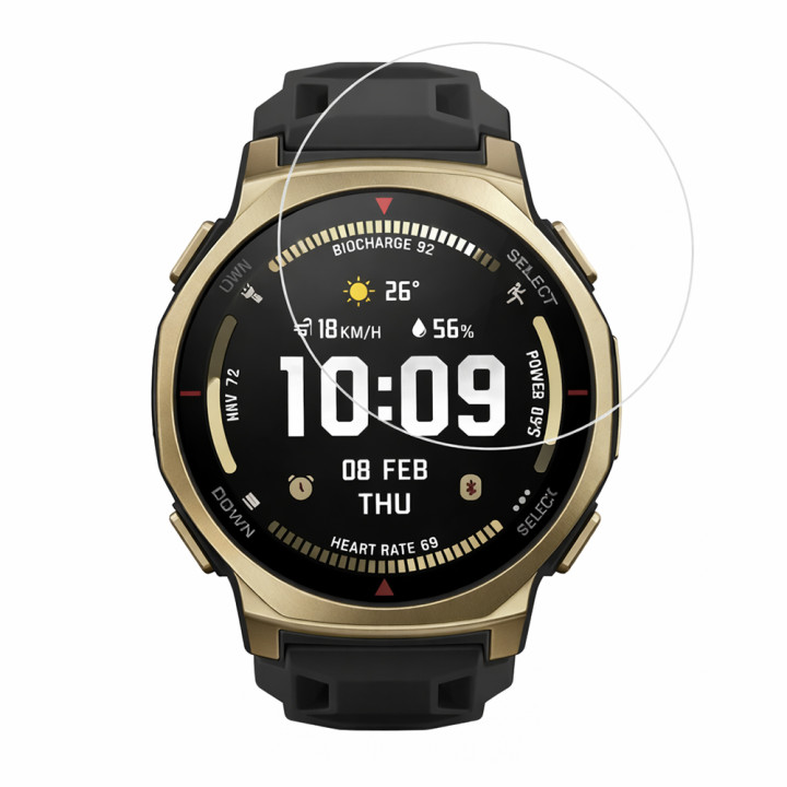 Защитное стекло HD Clear для смарт - часов Amazfit T-Rex 3 Pro 44mm