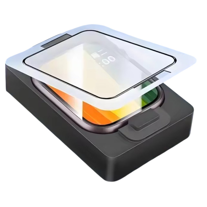 Захисне скло HD Clear для смартгодинника Apple Watch Series 10 /11 46mm з рамкою для поклейки