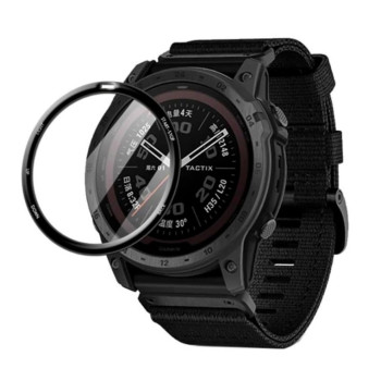 Протиударне захисне скло SoftGlass Full Cover PMMA для Garmin Descent G1​​​, Black