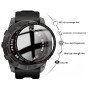 Противоударное защитное стекло SoftGlass Full Cover PMMA для Garmin Fenix 7X, Black