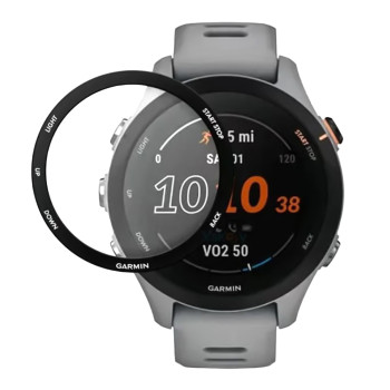 Протиударне захисне скло SoftGlass Full Cover для Garmin Forerunner 255S, Black