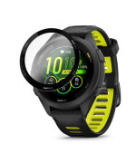 Противоударное защитное стекло SoftGlass Full Cover PMMA для Garmin Forerunner 265S, Black