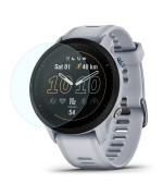 Защитное стекло HD Clear для смарт-часов Garmin Forerunner 955 с рамкой для поклейки