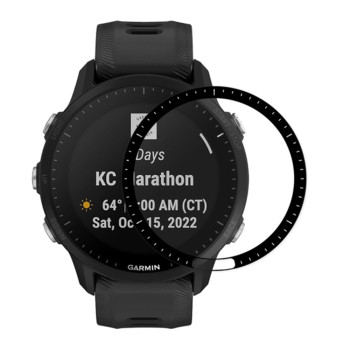 Протиударне захисне скло SoftGlass Full Cover PMMA для Garmin Forerunner 955, Black