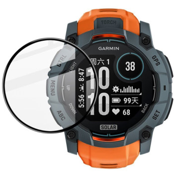 Противоударное защитное стекло SoftGlass Full Cover PMMA для Instinct 3 45mm, Black