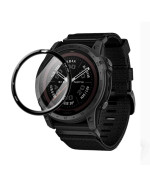 Протиударне захисне скло SoftGlass Full Cover PMMA для Garmin Tactix 7​​​, Black