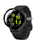 Противоударное защитное стекло SoftGlass Full Cover PMMA для Garmin Vivoactive 5, Black